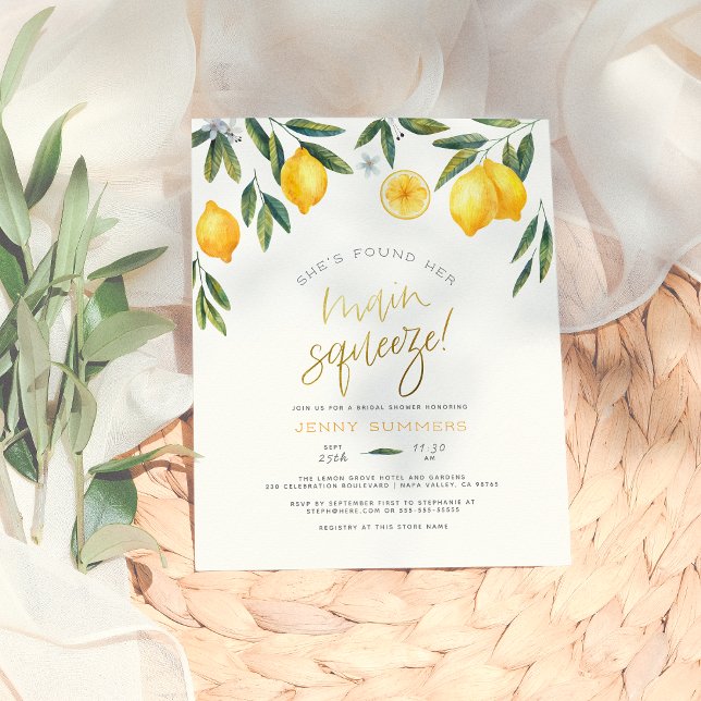 Budget She's Found Her Main Squeeze Bridal Shower (Creator Uploaded)