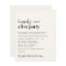Budget Simple Wedding Reception Cream Invitation