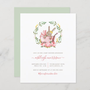 Budget Sleeping Bunny In Buggy Baby Girl Shower