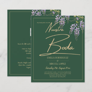 BUDGET Spanish All-in1 WISTERIA Gold Green BODA