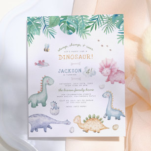 Budget Stomp, Chomp & Roar Dinosaur Birthday Party