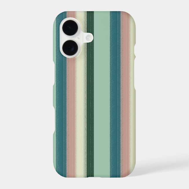Budget Striped iPhone case (Back)