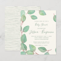 Budget Stylish Eucalyptus Greenery Baby Shower  
