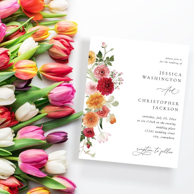 Budget Summer Multi Colour Floral Wedding (Creator Uploaded)