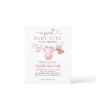 Budget Sweet Little Pink Clothes Girl Baby Shower