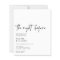 BUDGET The Night Before Invitation 