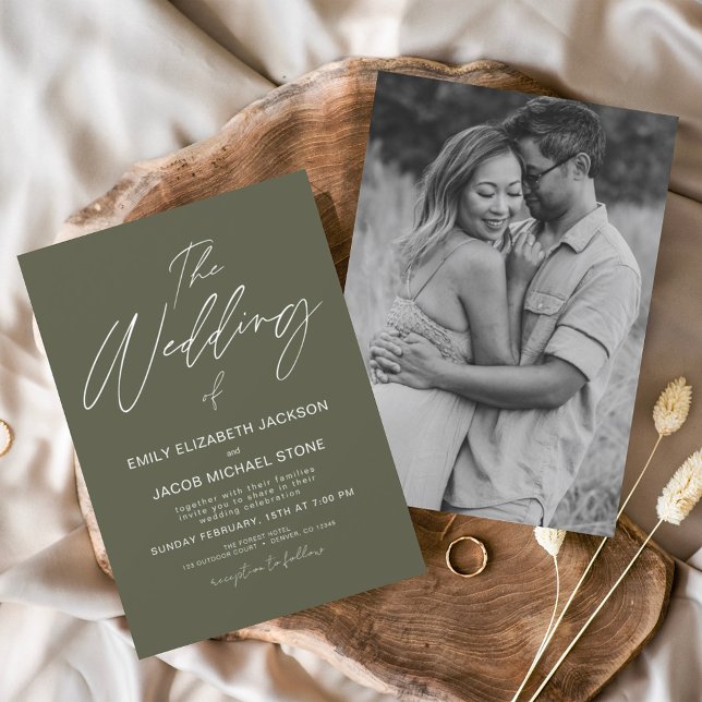 Budget The Wedding of Sage Green Photo Elegant (Creator Uploaded)
