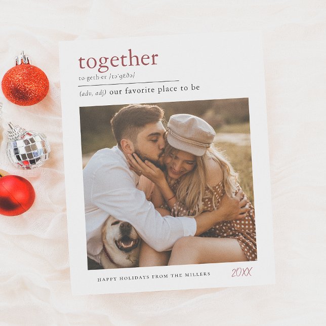 Budget Together Dictionary Christmas Holiday Photo (Creator Uploaded)