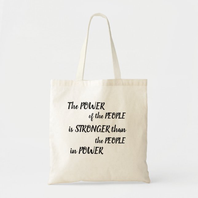 Budget Tote bag (Front)
