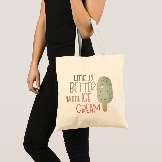 Budget Tote Bag with a beautiful print both sides (Front (Product))