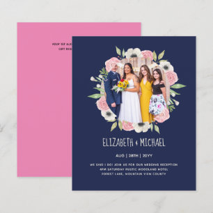 Budget Trending PHOTO Wedding Reception Invites