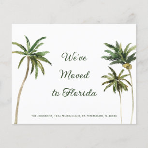 Budget Tropical Palm Trees Moving Announcement