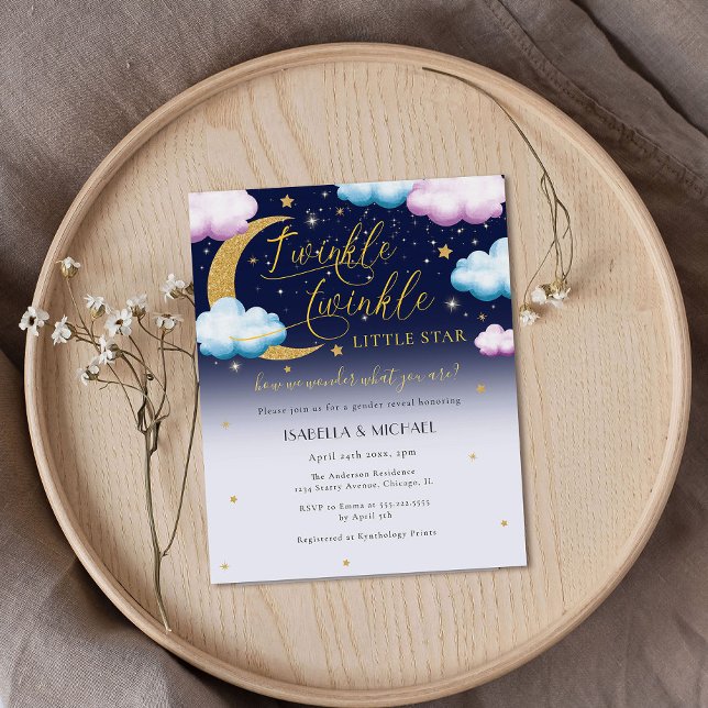 Budget Twinkle Twinkle Little Star Gender Reveal (Creator Uploaded)