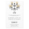 Budget Typography Black White Wedding Invites