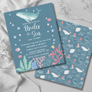 Budget Under the Sea Ocean Baby Shower Mum Dad