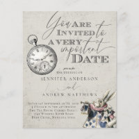 Budget Vintage Alice in Wonderland Wedding