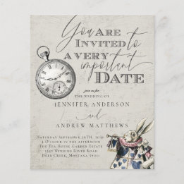 Budget Vintage Alice in Wonderland Wedding