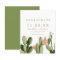 Budget Watercolor Cactus Dessert Save the Date