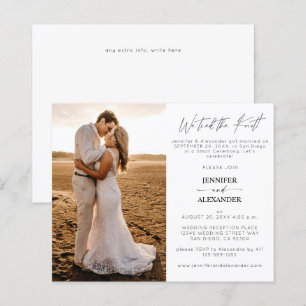 Budget We Tied Knot 1 Photo Post Wedding Reception