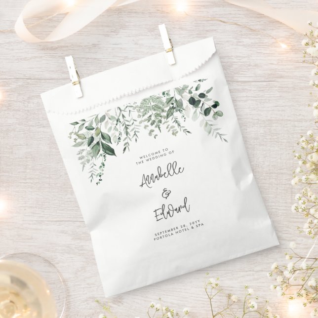 budget Wedding eucalyptus details and invitation Favour Bags (Clipped)