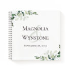 BUDGET Wedding Eucalyptus Greenery Guest Book