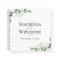 BUDGET Wedding Eucalyptus Greenery Guest Book