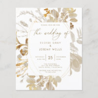Budget Wedding Invitation | Bella Flyer