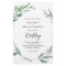 Budget Wedding Invitation Modern Olive Leaves