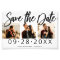 Budget Wedding Save The Date 3 Photo Collage