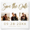 Budget Wedding Save The Date 3 Photo Collage