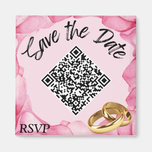 Budget Wedding Save the Date Magnet Bargain