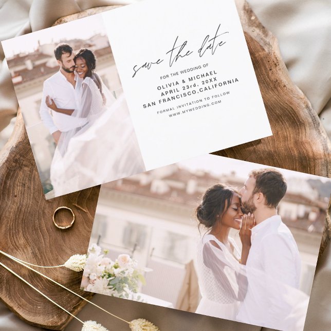 Budget Wedding Save the Date Photo Flyer (Creator Uploaded)