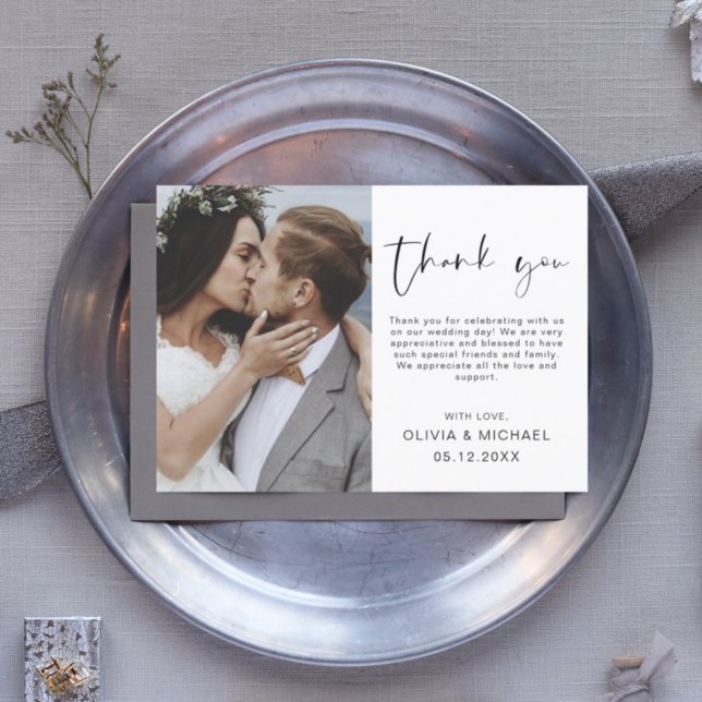 Budget Wedding Thank You Photo (Creator Uploaded)