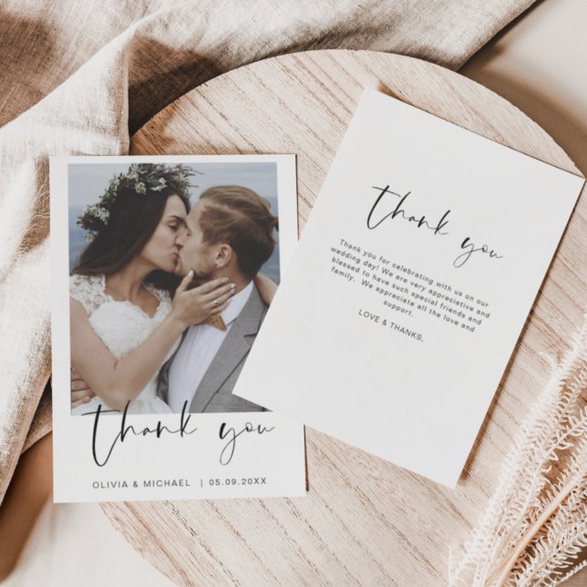 Budget Wedding Thank You Photo (Creator Uploaded)