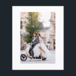 Budget Wedding Thank You Photo Modern Elegant Flyer<br><div class="desc">Budget Wedding Thank You Photo Modern Simple Elegant Calligraphy Script Card features the elegant text "Thank You" in modern white hand lettered calligraphy script typography on the front with your personalised message on the reverse. Personalise your Wedding Thank You Cards by editing the text in the text boxes provided. Designed...</div>