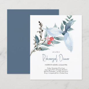 Budget Wedding Watercolor Invitations