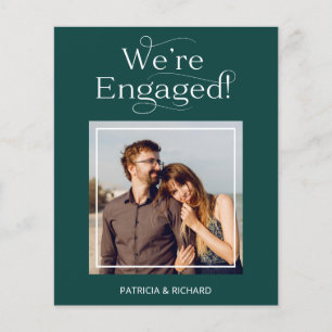 Budget We're Engaged Engagement Announcement