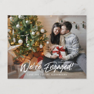 Budget We're Engaged H Photo Buffalo Check Flyer