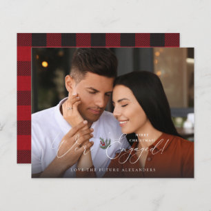 Budget We're Engaged Photo E Holly Berry Holiday B