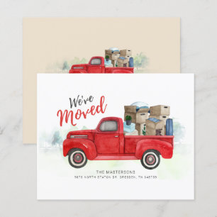 Budget We've Moved Address Moving Announcement