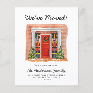 Budget We've Moved Door Nutcracker Holiday Moving