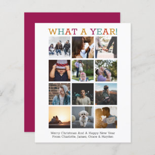 BUDGET What A Year Photo Christmas Year In Review