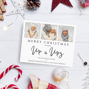 Budget Whimsical MR & MRS Christmas Wedding Photos