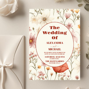 Budget Whimsical Wildflower Meadow Wedding
