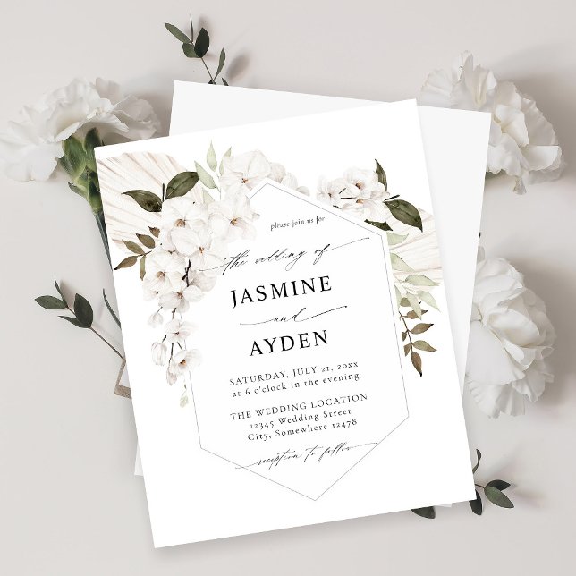 Budget White Boho Floral Wedding (Creator Uploaded)