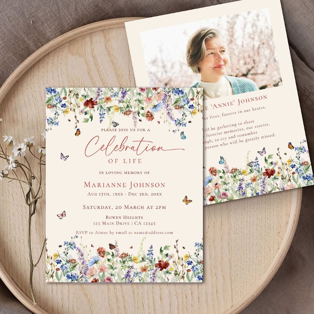 Budget Wildflower Memorial Celebration of Life (Creator Uploaded)