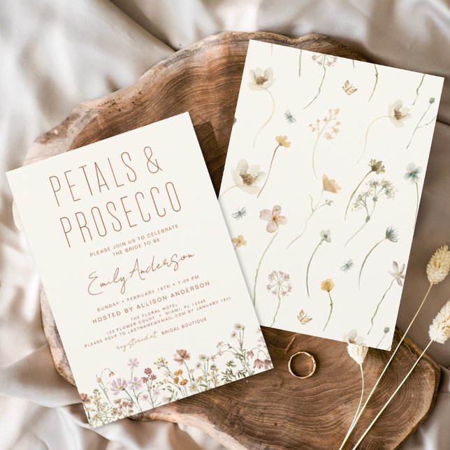 Budget Wildflower Petals & Prosecco Bridal Shower  (Creator Uploaded)
