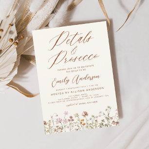 Budget Wildflower Petals & Prosecco Bridal Shower