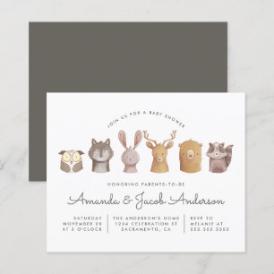 Budget Woodland Animal Themed Baby Shower