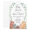 Budget Woodland Couples Baby Shower Invitation